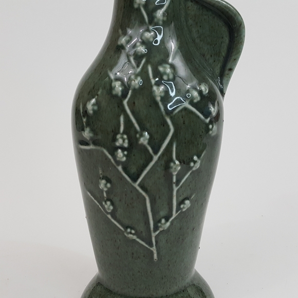 Regal China Jim Beam Decanter Bourbon Green Floral - Picture 2 of 8